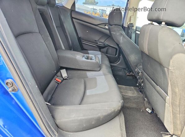 2HGFC2F73HH513558 2017 HONDA CIVIC Blue Rear seats view