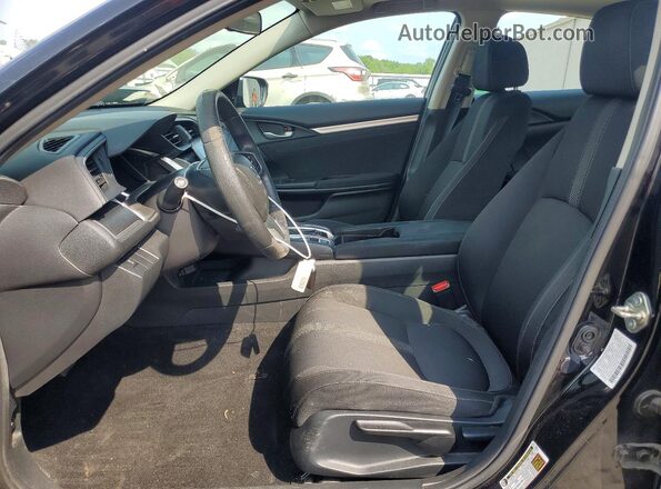 2HGFC2F73HH531249 2017 HONDA CIVIC Black Вид салону спереду