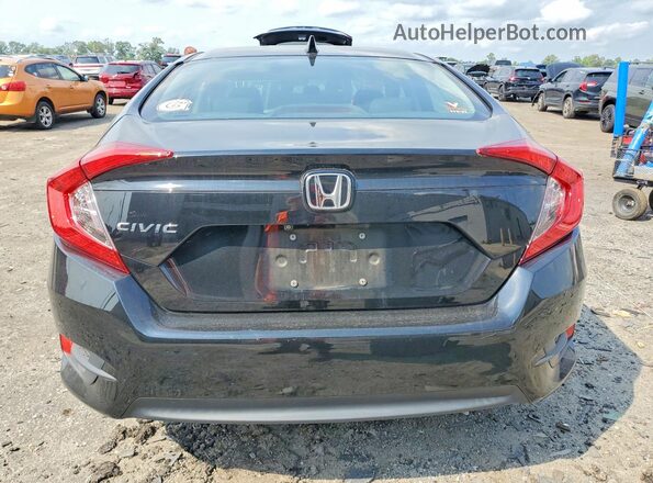 2HGFC2F73HH531249 2017 HONDA CIVIC Black Вид ззаду