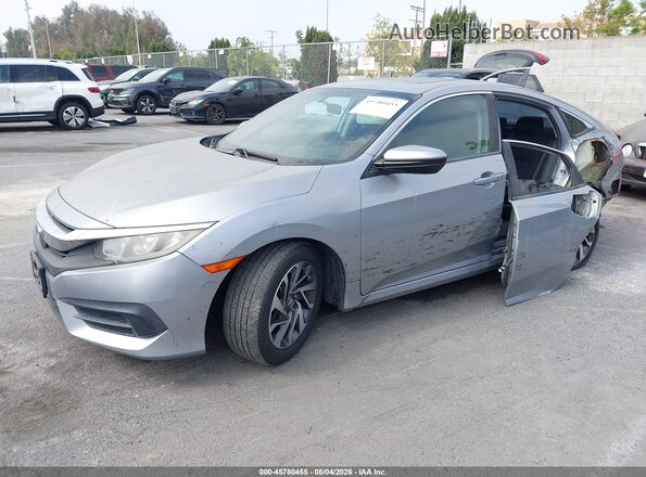 2HGFC2F73HH558774 2017 HONDA CIVIC Серебряный Передняя левая четверть