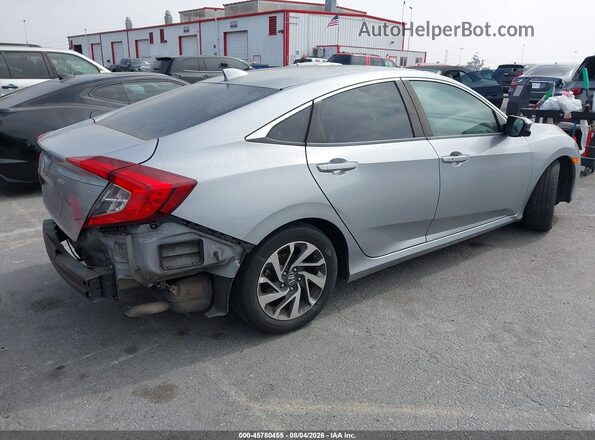 2HGFC2F73HH558774 2017 HONDA CIVIC Серебряный Задняя правая четверть
