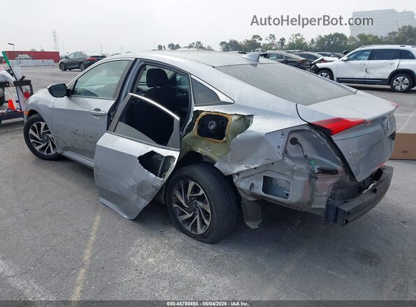 2HGFC2F73HH558774 2017 HONDA CIVIC Серебряный Задняя левая четверть