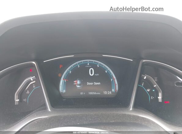 2HGFC2F73HH558774 2017 HONDA CIVIC Серебряный Вид задних сидений