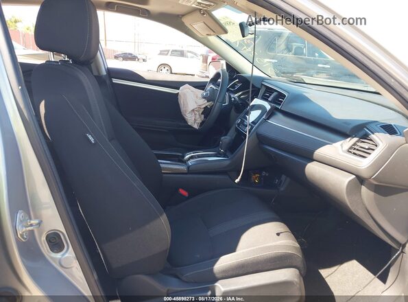 2HGFC2F73JH515297 2018 HONDA CIVIC Silver Սալոնի դիմացի տեսք