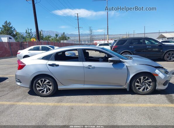 2HGFC2F73JH515297 2018 HONDA CIVIC Silver Սալոնի 360 աստիճան տեսք