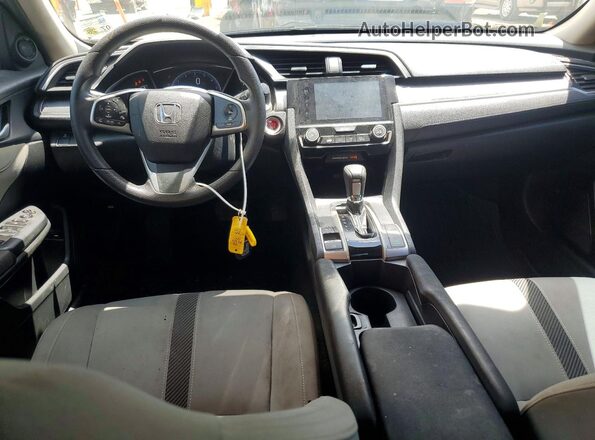 2HGFC2F73JH578304 2018 HONDA CIVIC Gray წინა პანელის ხედი