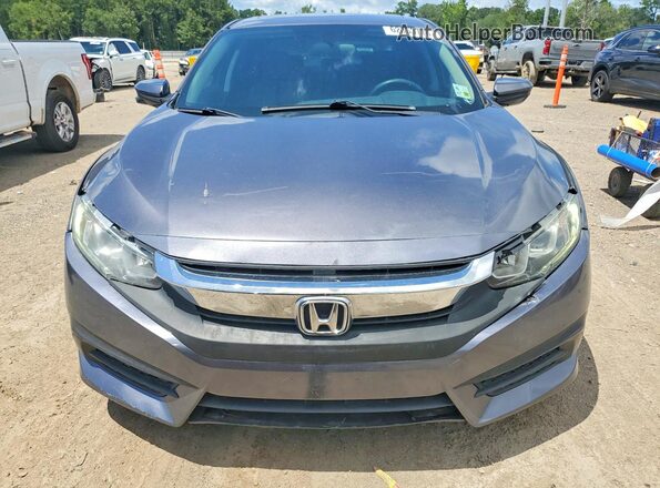 2HGFC2F73JH578304 2018 HONDA CIVIC Gray წინა ხედი