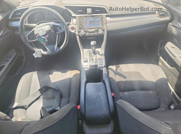 2HGFC2F74GH513048 2016 HONDA CIVIC Silver Առջևի վահանակի տեսք