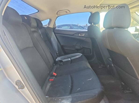 2HGFC2F74GH513048 2016 HONDA CIVIC Silver Հետևի նստատեղերի տեսք