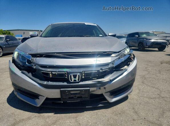 2HGFC2F74GH513048 2016 HONDA CIVIC Silver Դիմացի տեսք