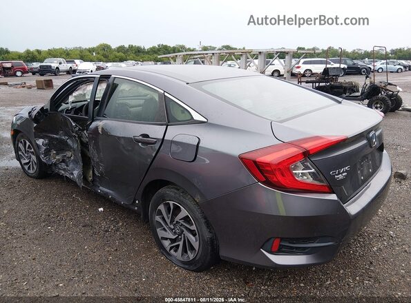 2HGFC2F74GH518363 2016 HONDA CIVIC Gray Հետևի ձախ