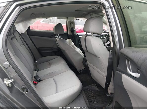 2HGFC2F74GH518363 2016 HONDA CIVIC Gray VIN կոդի պիտակի տեսք