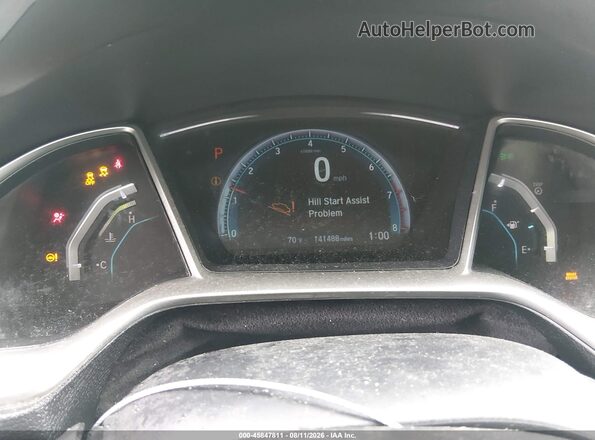 2HGFC2F74GH518363 2016 HONDA CIVIC Gray Հետևի նստատեղերի տեսք