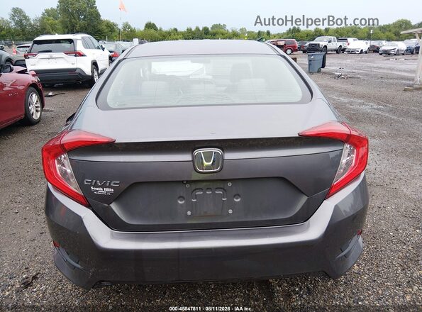2HGFC2F74GH518363 2016 HONDA CIVIC Gray 