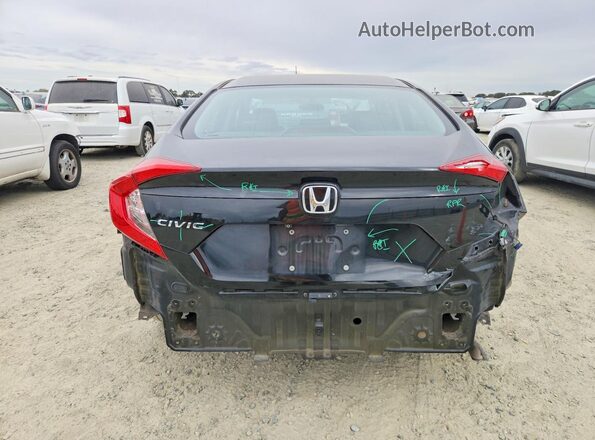 2HGFC2F74GH577896 2016 HONDA CIVIC Black Rear interior view