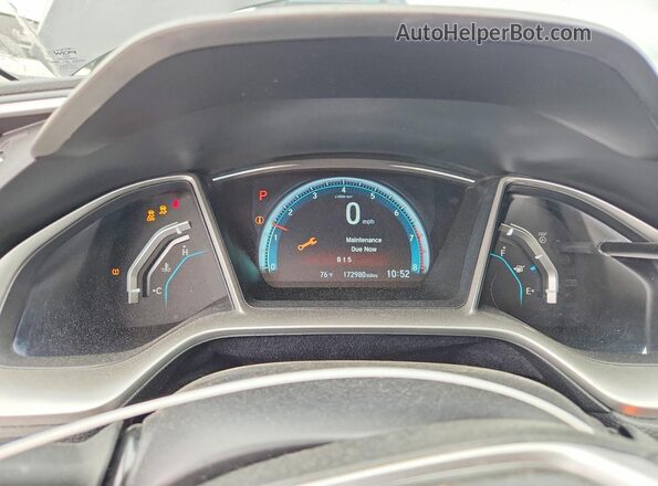 2HGFC2F74GH577896 2016 HONDA CIVIC Black 