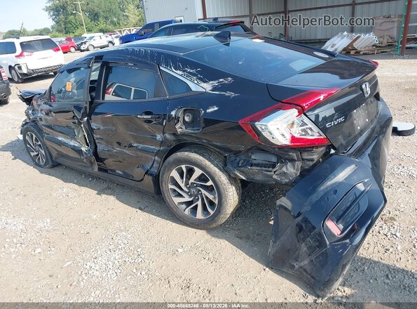 2HGFC2F74HH543667 2017 HONDA CIVIC Черный Задняя левая четверть