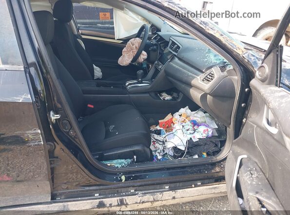 2HGFC2F74HH543667 2017 HONDA CIVIC Черный Вид салона спереди