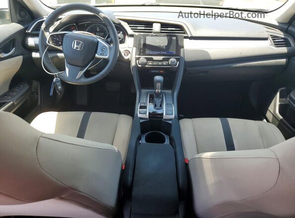 2HGFC2F74HH547170 2017 HONDA CIVIC White Առջևի վահանակի տեսք