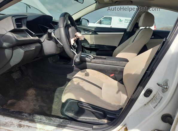 2HGFC2F74HH574109 2017 HONDA CIVIC White Вид салону спереду