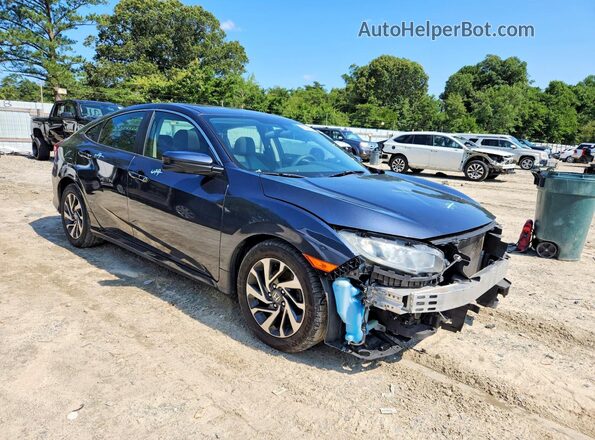 2HGFC2F74HH577530 2017 HONDA CIVIC Blue წინა მარჯვენა