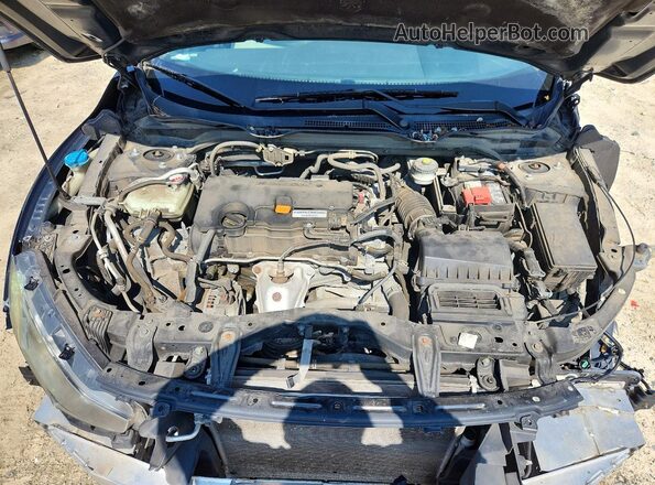 2HGFC2F74HH577530 2017 HONDA CIVIC Blue უკანა სალონის ხედი