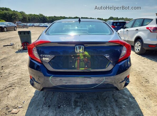 2HGFC2F74HH577530 2017 HONDA CIVIC Blue უკანა ხედი