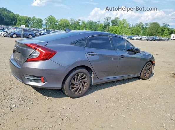 2HGFC2F74JH515891 2018 HONDA CIVIC Gray Rear right