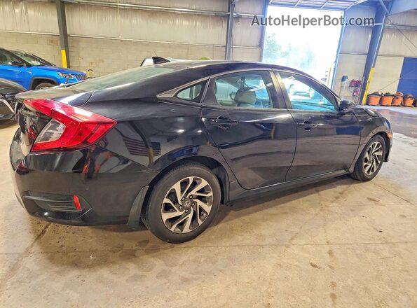 2HGFC2F74JH548986 2018 HONDA CIVIC Black უკანა მარჯვენა