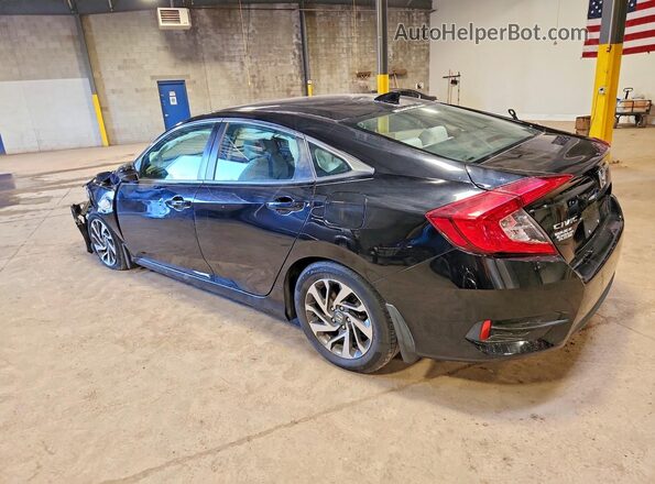 2HGFC2F74JH548986 2018 HONDA CIVIC Black უკანა მარცხენა