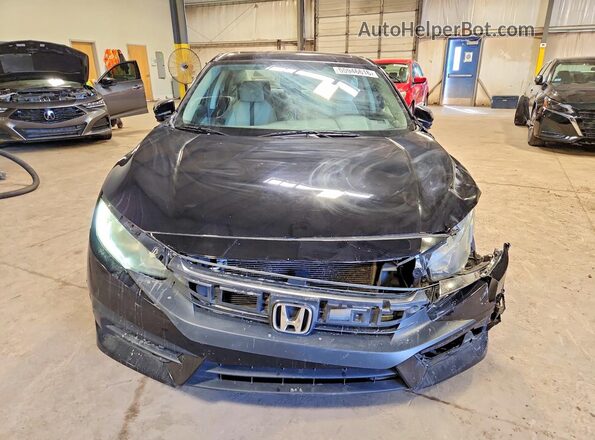 2HGFC2F74JH548986 2018 HONDA CIVIC Black წინა ხედი