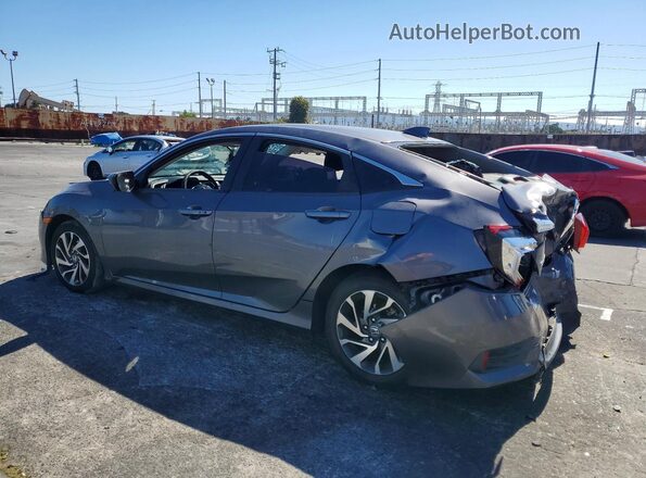 2HGFC2F74JH550060 2018 HONDA CIVIC Gray Հետևի ձախ