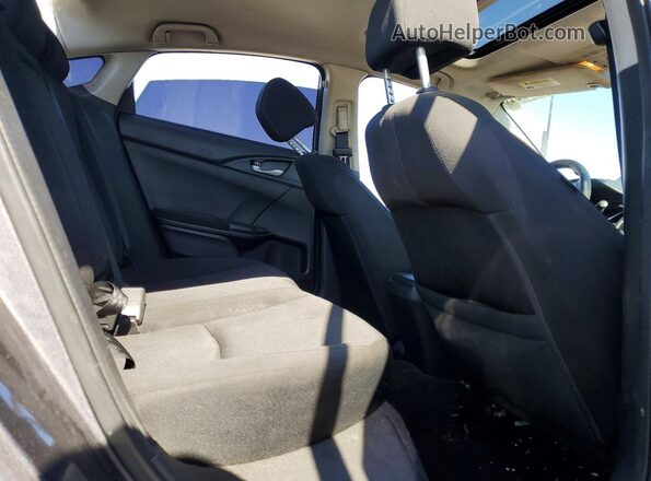 2HGFC2F74JH550060 2018 HONDA CIVIC Gray Հետևի նստատեղերի տեսք