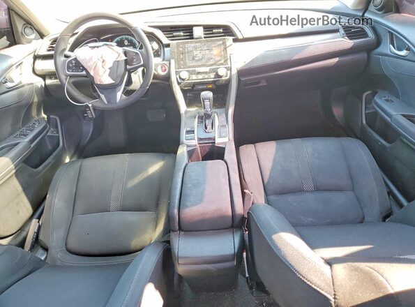 2HGFC2F74JH550060 2018 HONDA CIVIC Gray Առջևի վահանակի տեսք