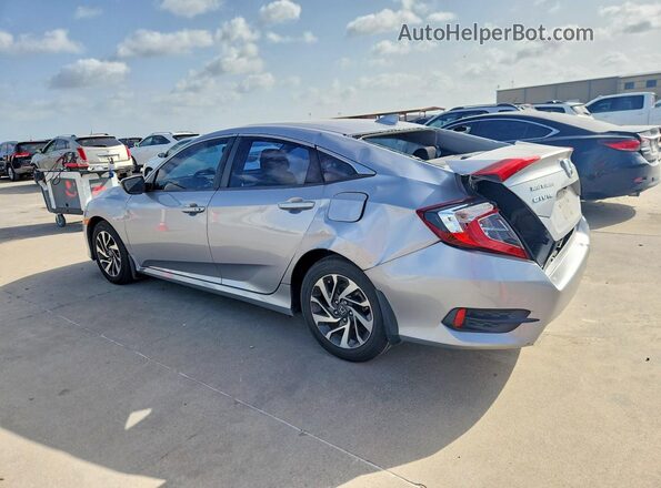 2HGFC2F74JH605011 2018 HONDA CIVIC Silver უკანა მარცხენა