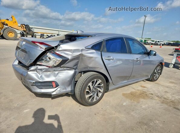 2HGFC2F74JH605011 2018 HONDA CIVIC Silver უკანა მარჯვენა