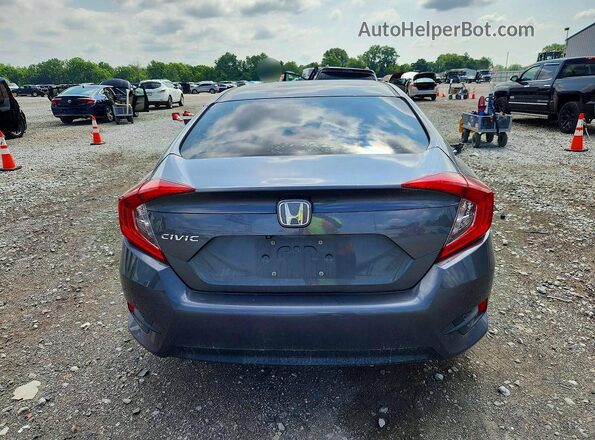 2HGFC2F75GH507324 2016 HONDA CIVIC Gray Հետևի տեսք