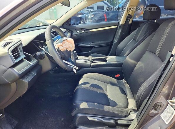 2HGFC2F75GH507324 2016 HONDA CIVIC Gray Սալոնի դիմացի տեսք