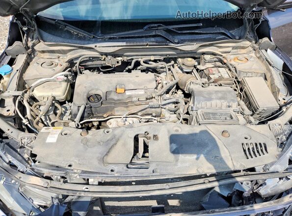 2HGFC2F75GH507324 2016 HONDA CIVIC Gray Սալոնի հետևի տեսք