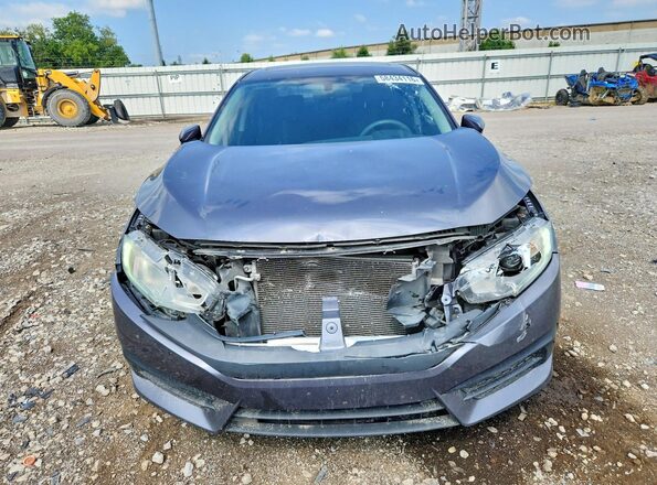 2HGFC2F75GH507324 2016 HONDA CIVIC Gray Դիմացի տեսք