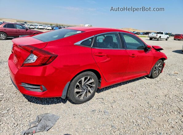 2HGFC2F75GH567023 2016 HONDA CIVIC Red Trasero derecho