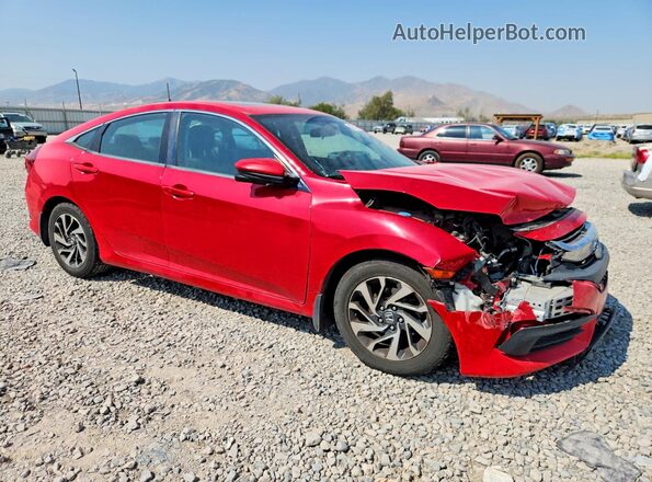 2HGFC2F75GH567023 2016 HONDA CIVIC Red Delantero derecho
