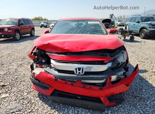 2HGFC2F75GH567023 2016 HONDA CIVIC Red Vista frontal