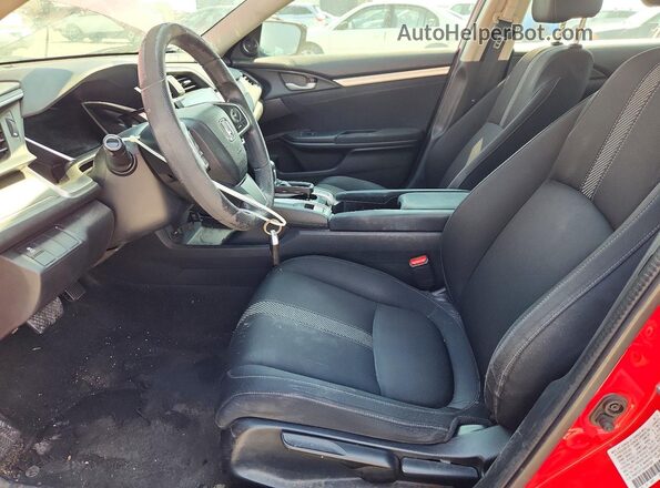 2HGFC2F75GH567023 2016 HONDA CIVIC Red Vista interior delantera