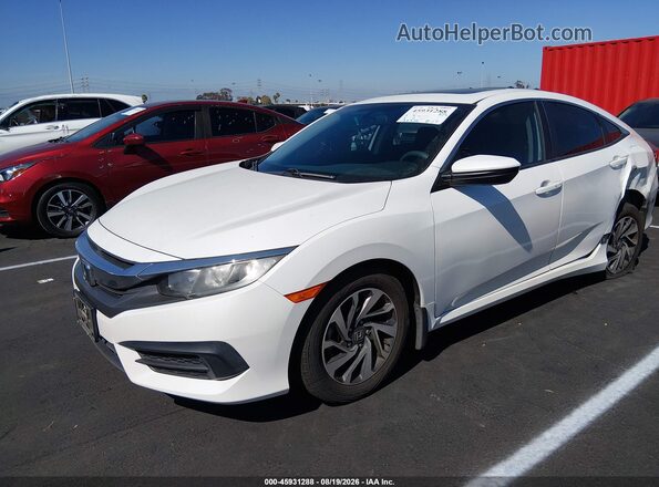 2HGFC2F75GH577552 2016 HONDA CIVIC White Передня ліва чверть