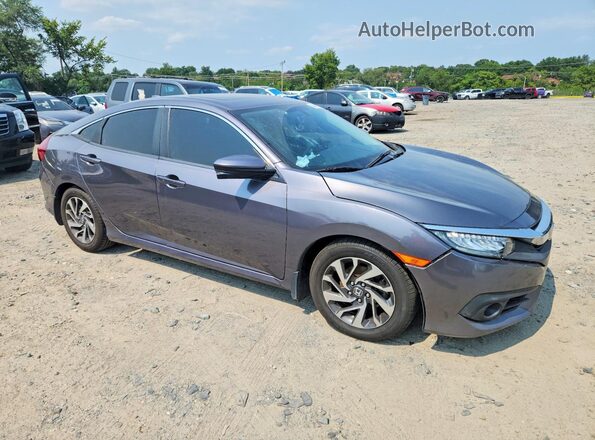 2HGFC2F75HH519099 2017 HONDA CIVIC Gray Front right