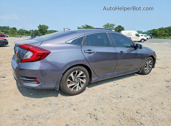 2HGFC2F75HH519099 2017 HONDA CIVIC Gray Rear right