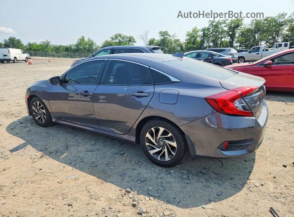 2HGFC2F75HH519099 2017 HONDA CIVIC Gray Rear left