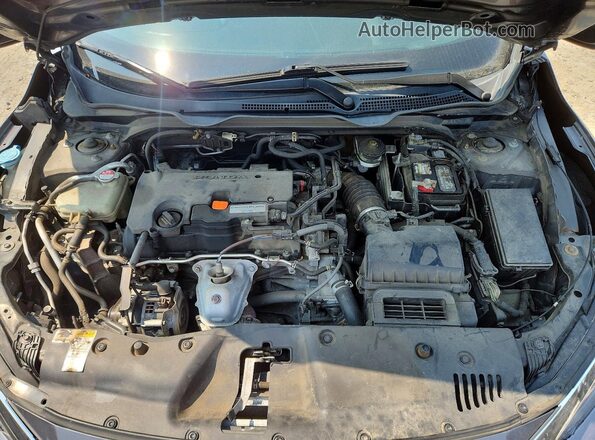 2HGFC2F75HH519099 2017 HONDA CIVIC Gray Rear interior view