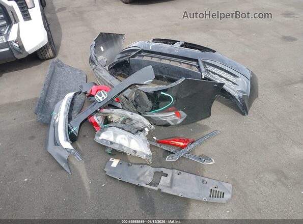 2HGFC2F75HH561935 2017 HONDA CIVIC Black Widok zestawu wskaźników